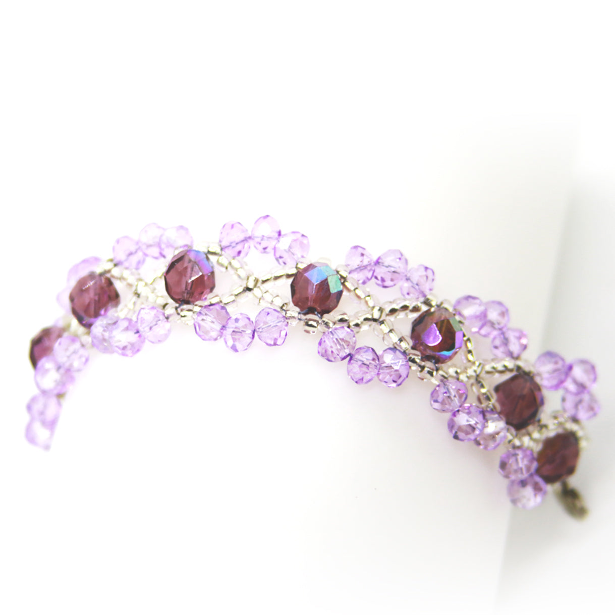 Nando Medina. Purple Murano Bracelet.
