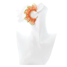 Nando Medina, Orange Splash Earrings. Jewelry Fashion Design