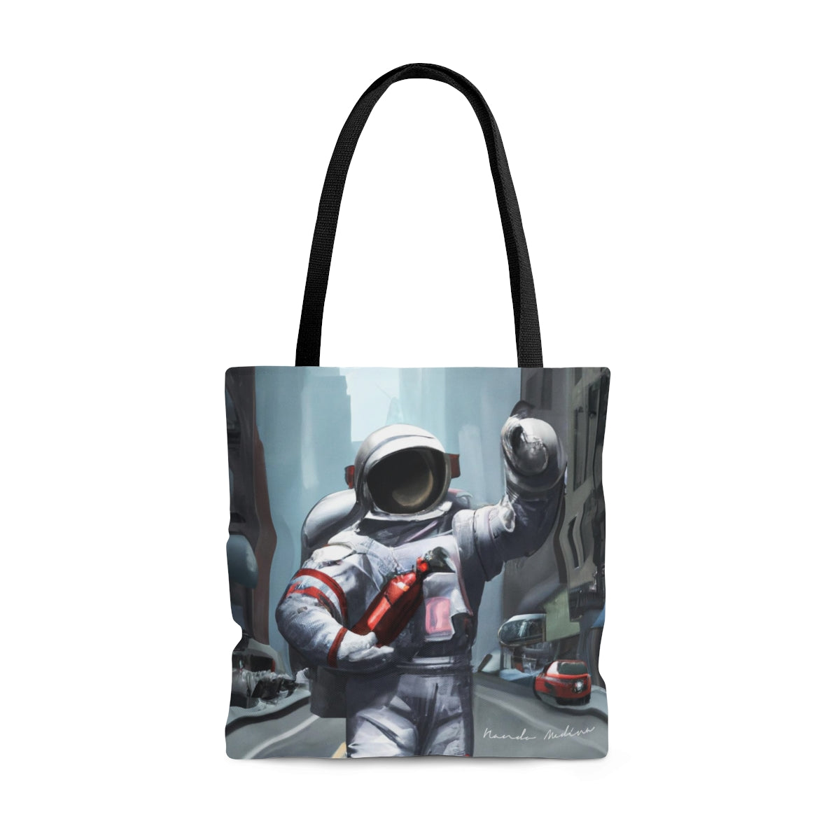 Tote Bag, Astronaut in NYC
