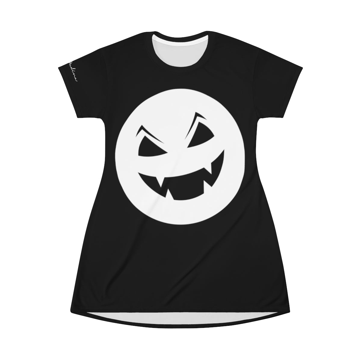 Shirtdress, Black Angry Pumpkin
