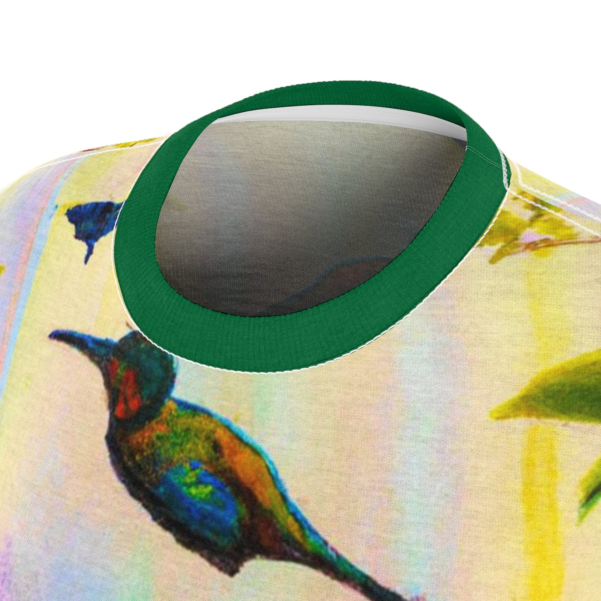 T-Shirt, Green Tropical Bird Paradise