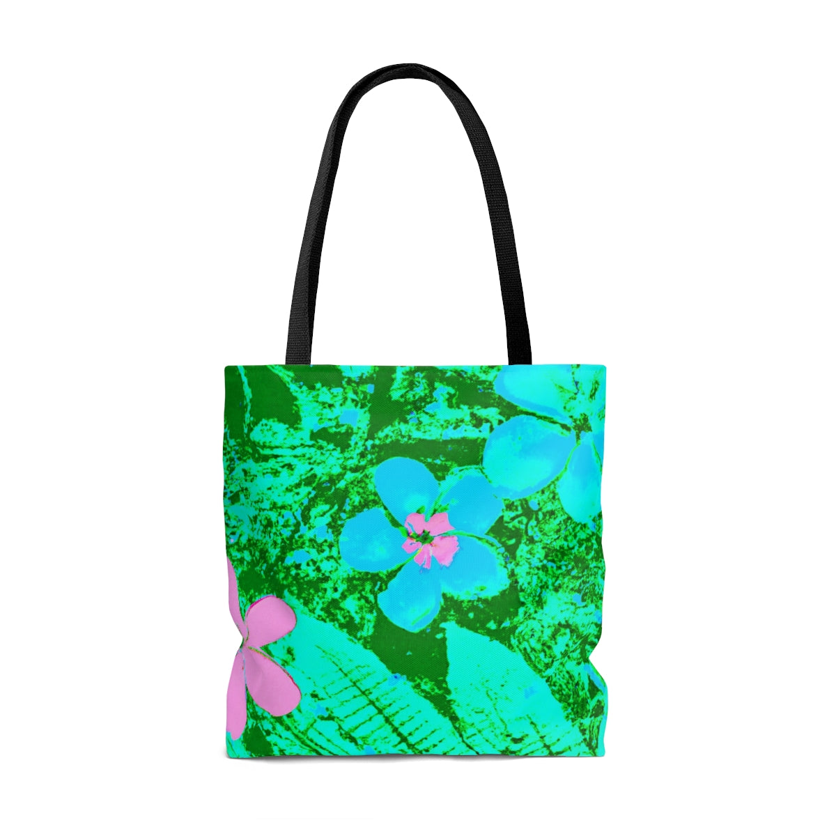 Tote Bag, Green Warhol Garden