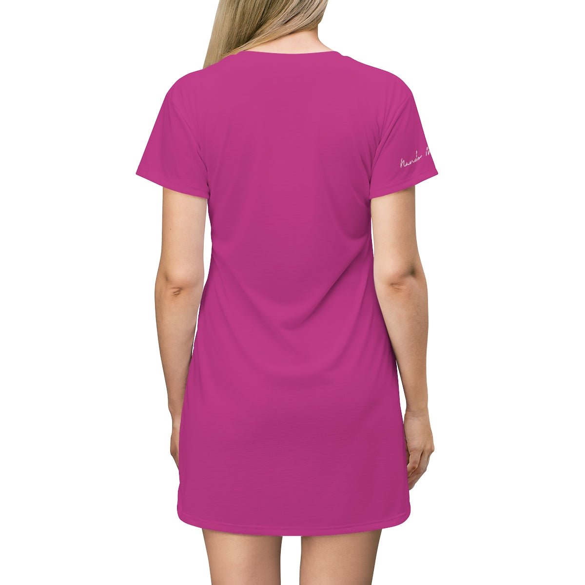 Shirtdress, Pink Calla Lilly Motive