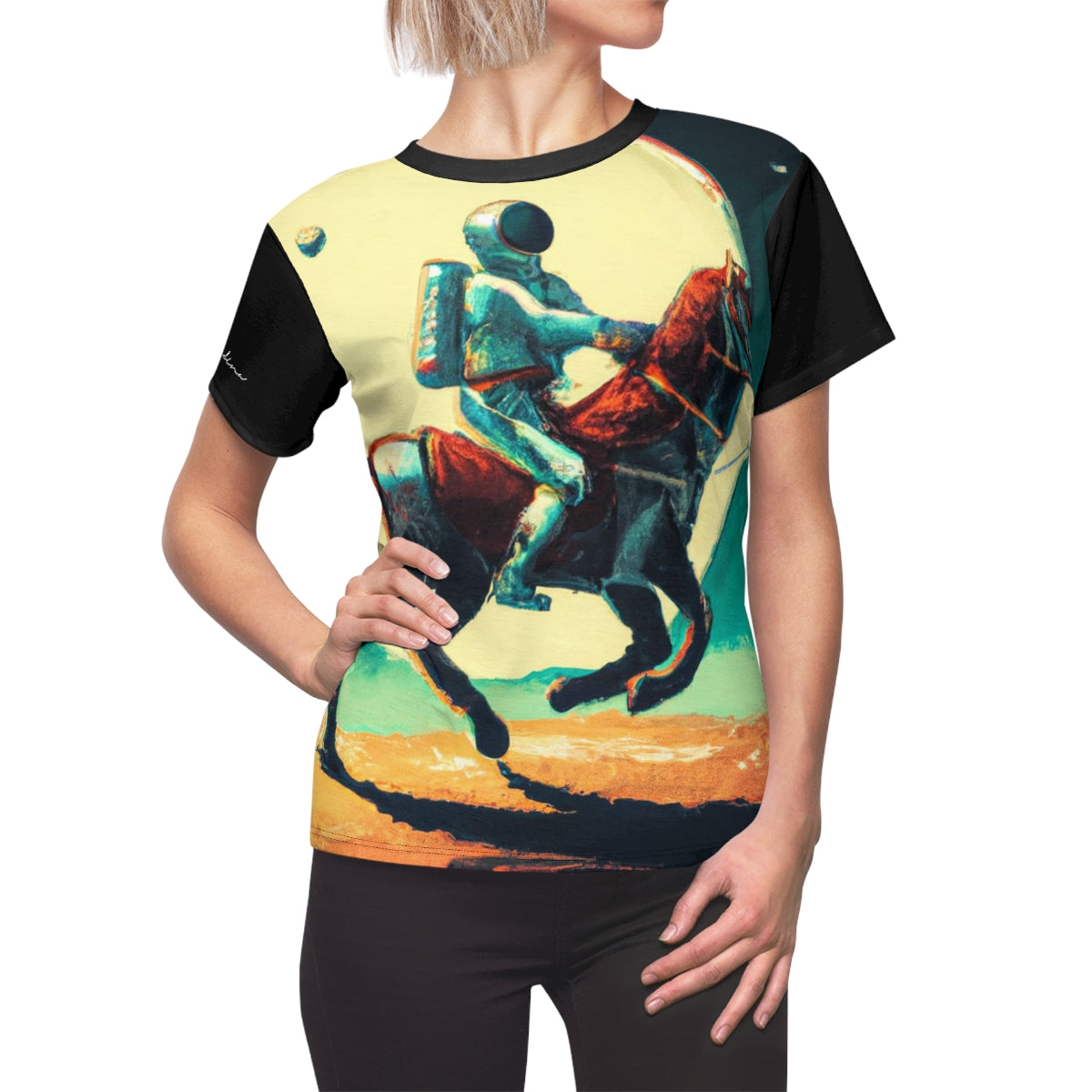 T-Shirt, Astronaut Riding