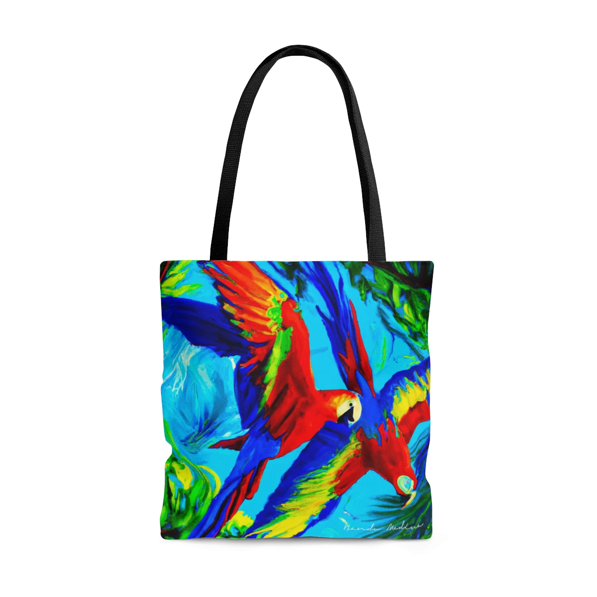 Tote Bag, Tropical Macaws