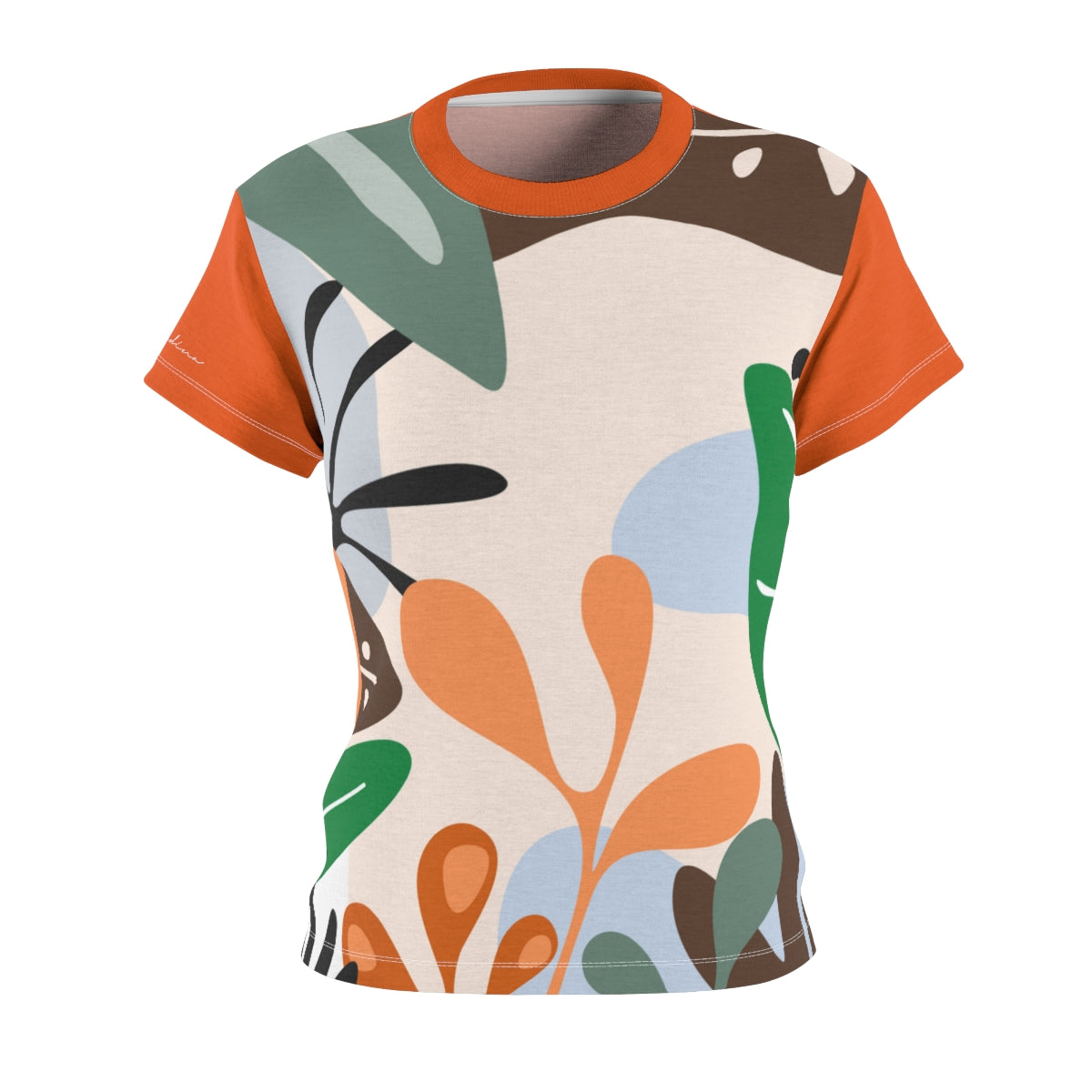 T-Shirt, Orange Foliage