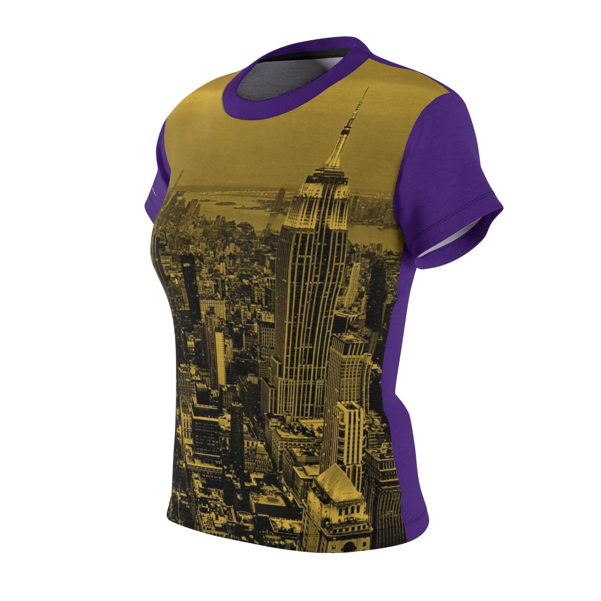 T-Shirt, Purple Gold NYC