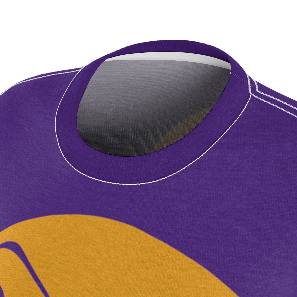 T-Shirt, Purple Spooky Face Motive