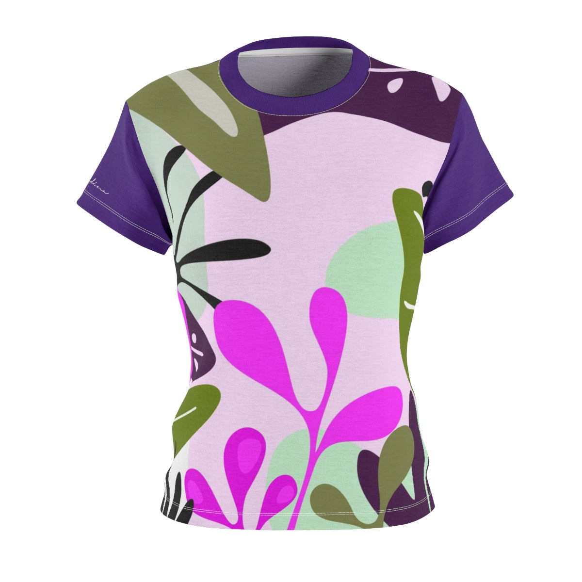 T-Shirt, Purple Foliage