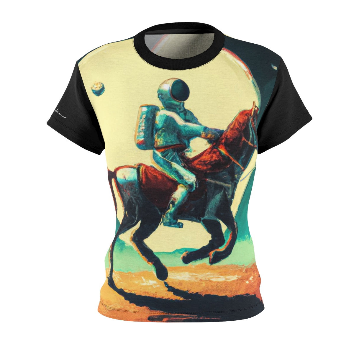 T-Shirt, Astronaut Riding
