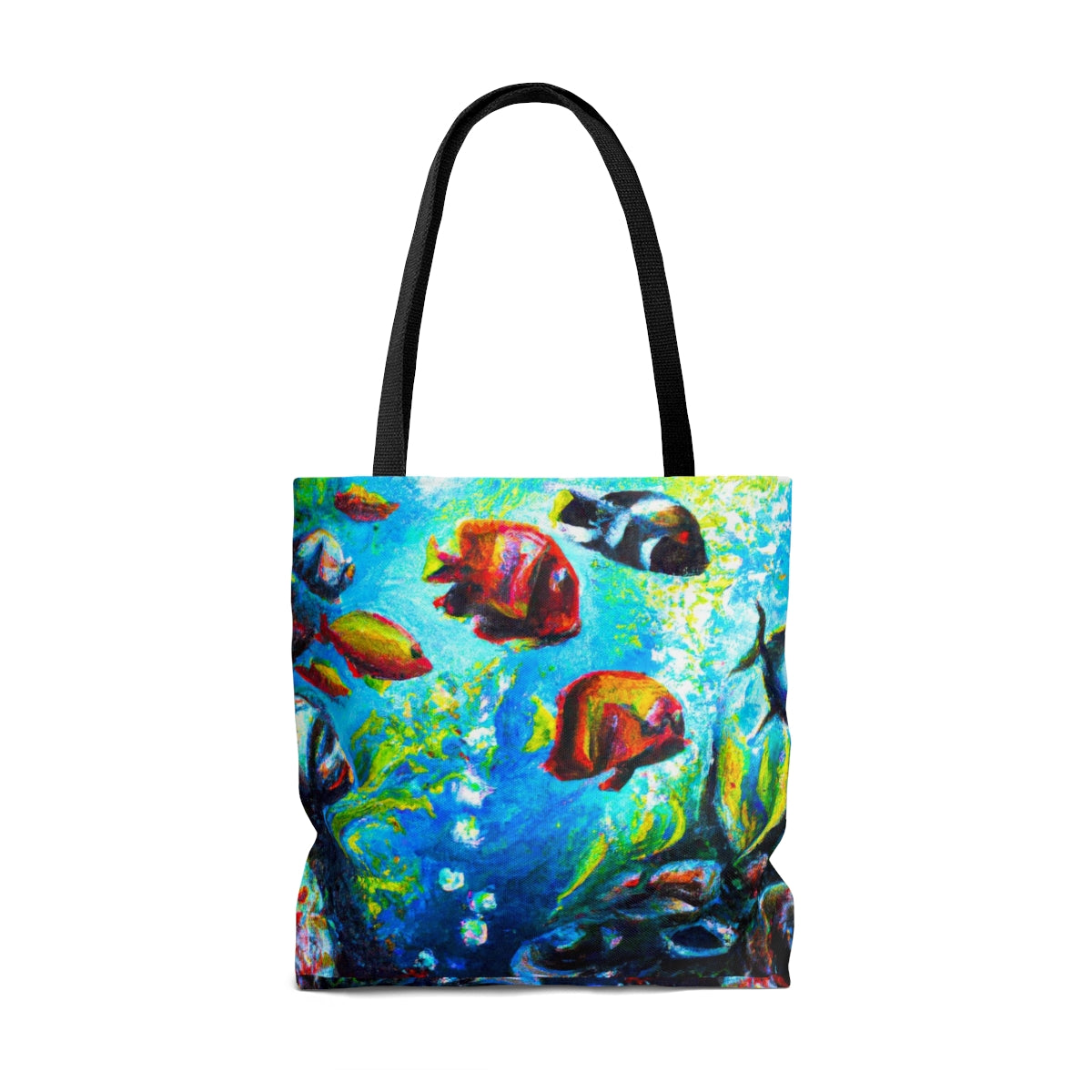 Tote Bag, Tropical Aquarium