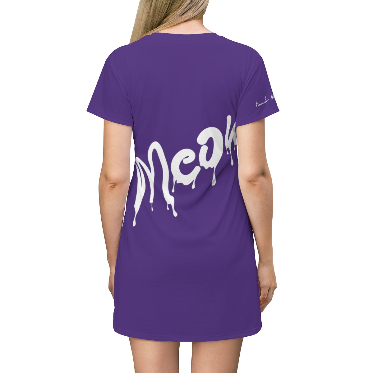 Shirtdress, Purple Mad Cat