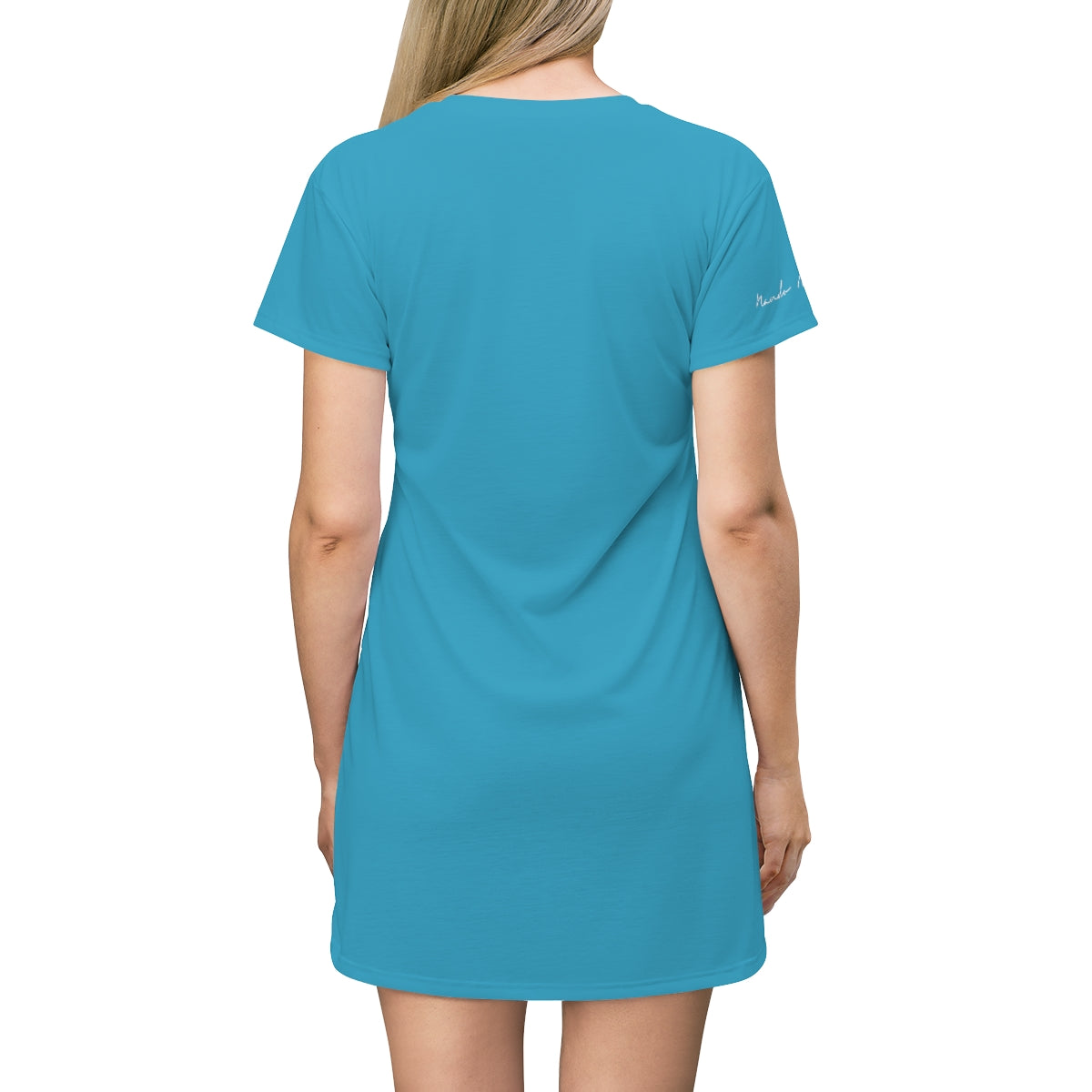 Shirtdress, Turquoise-Red NYC View