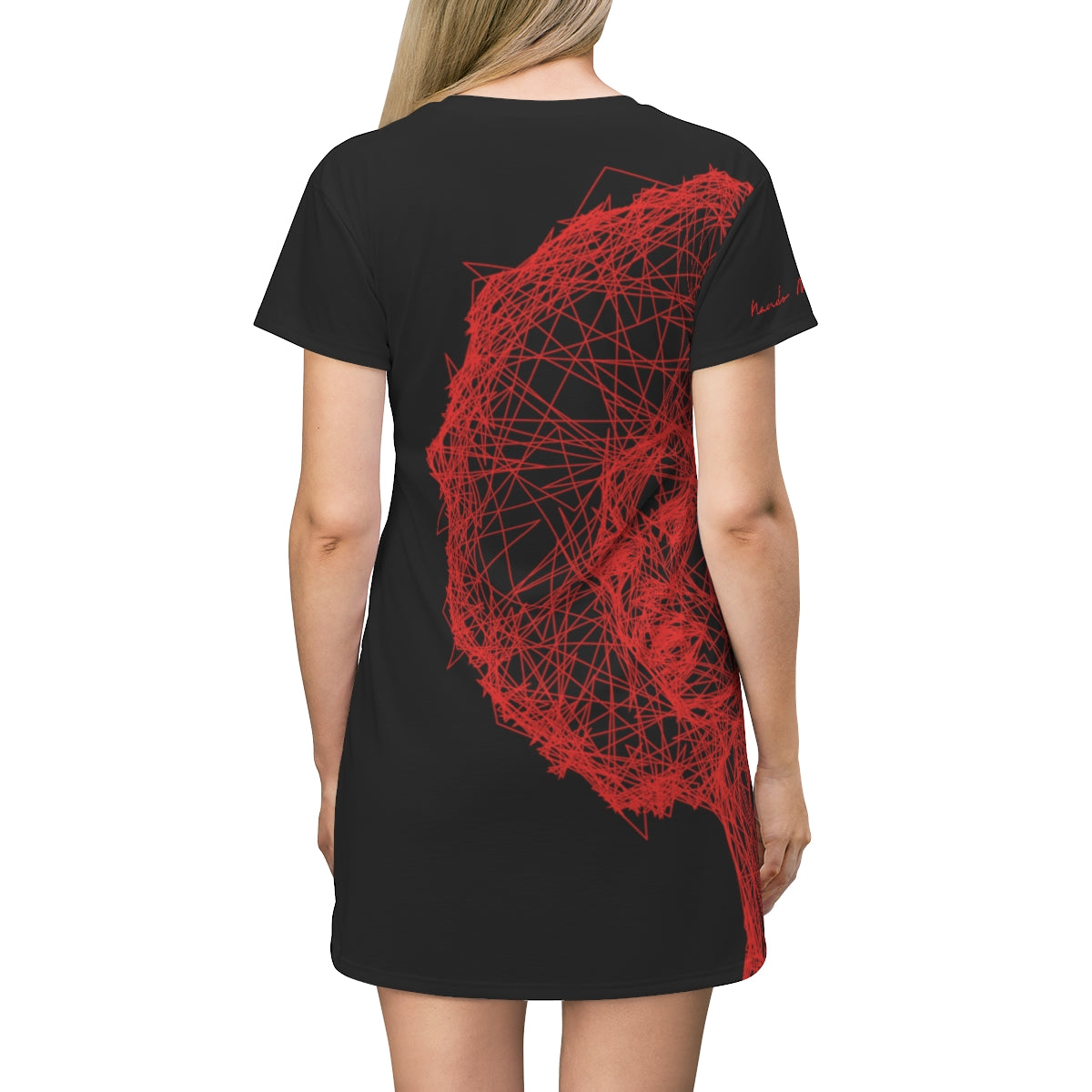 Shirtdress, Black-Red African Queen