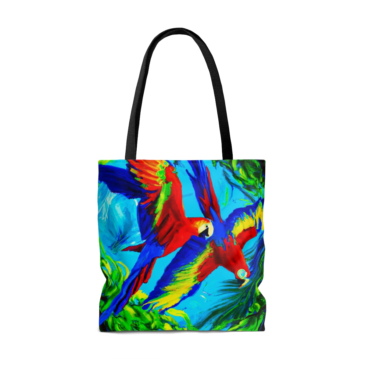 Tote Bag, Tropical Macaws