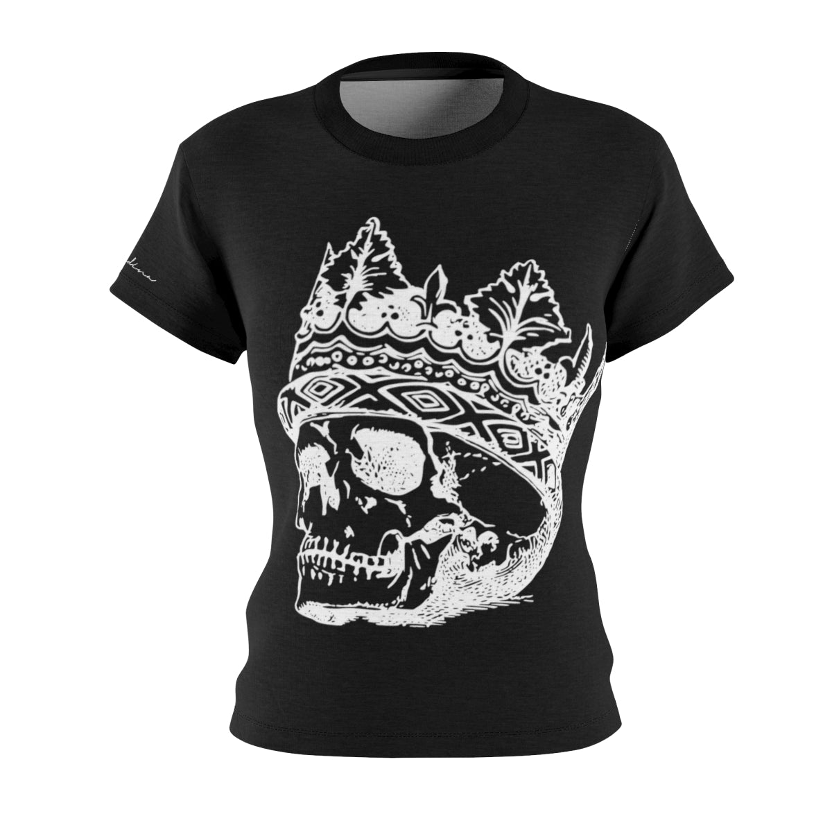 T-Shirt, Black Skull Queen