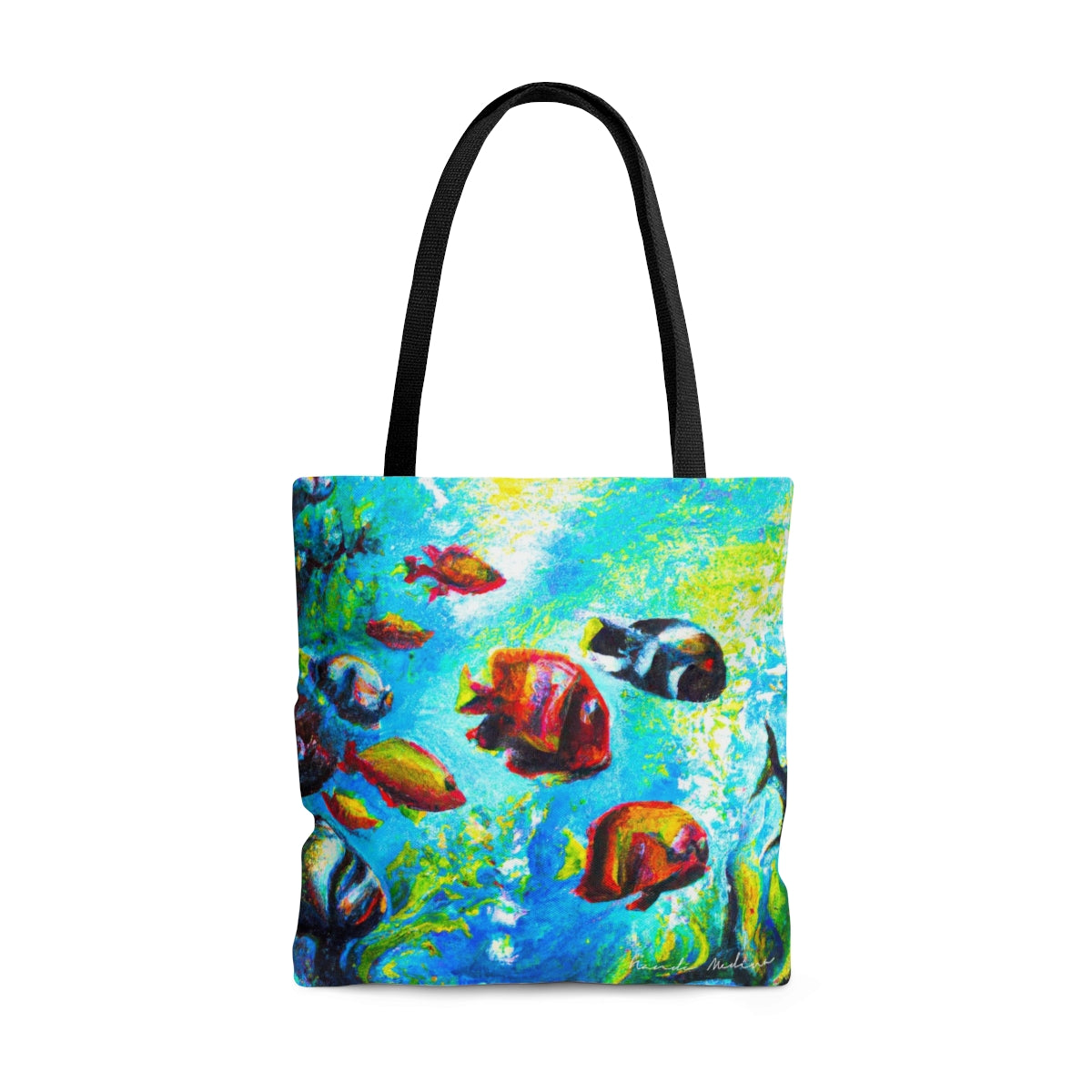 Tote Bag, Tropical Aquarium