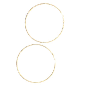 Nando Medina Earrings: Zamak Earrings - Libia Collection