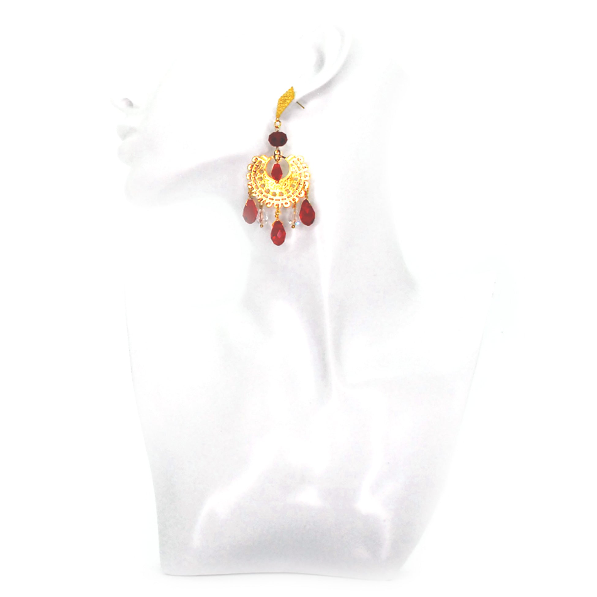 Nando Medina Earrings: Spanish Maja, Libia Collection