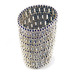 Helios: Ariadne Stretch Cuff Bracelet. Fashion Jewelry by Nando Medina