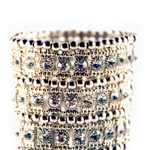 Helios: Ariadne Stretch Cuff Bracelet. Fashion Jewelry by Nando Medina