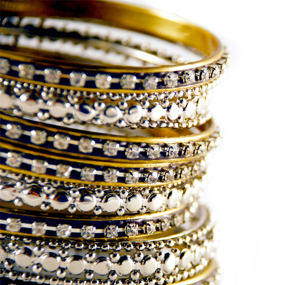 Iris: Gypsy Multi-layers Bangle Bracelet. Fashion Jewelry by Nando Medina