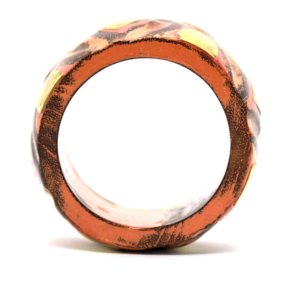Terra: Indian Forest-Wood Pink Bracelet