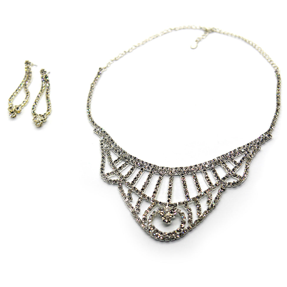 Sparkling Crystal Cocktail Necklace Set, by Nando Medina