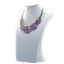 Princess baguette necklace set, by Nando Medina