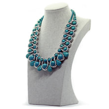 Seducción: Turquoise Standout Bead Necklace Set. Fashion Jewelry by Nando Medina