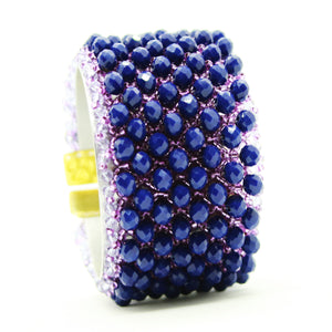 Nando Medina. Faceted Crystal Bracelet.