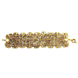 Nando Medina, White Litmus Crystal Bracelet.