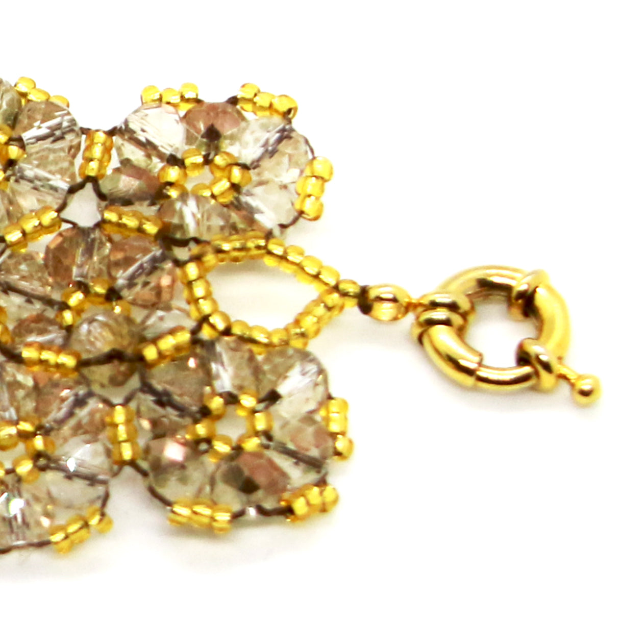 Helios: White Litmus Crystal Bracelet