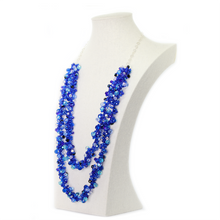 Nando Medina. Blued Cascade Necklace. Seduction Collection.