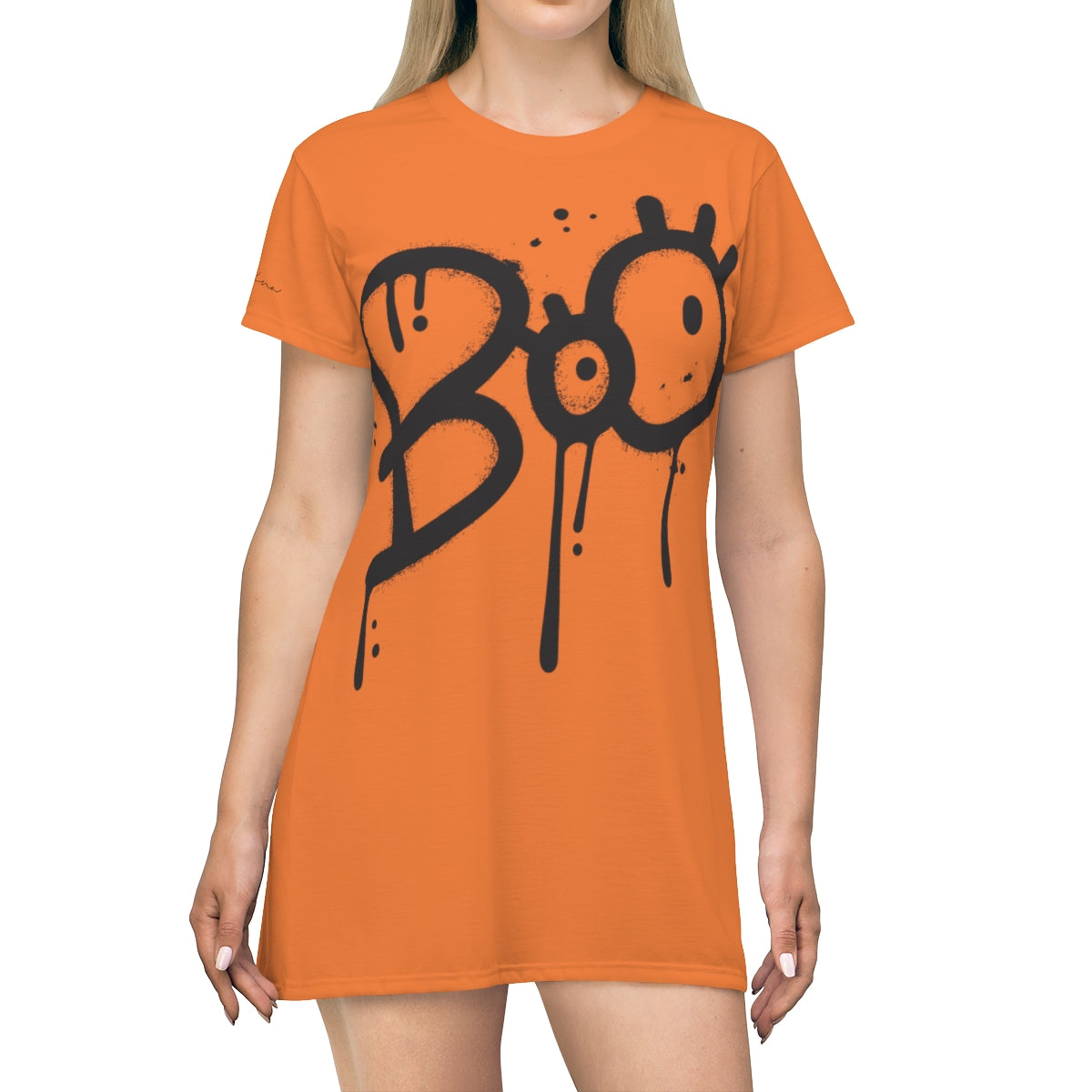 Shirtdress, Orange Boo-Bat