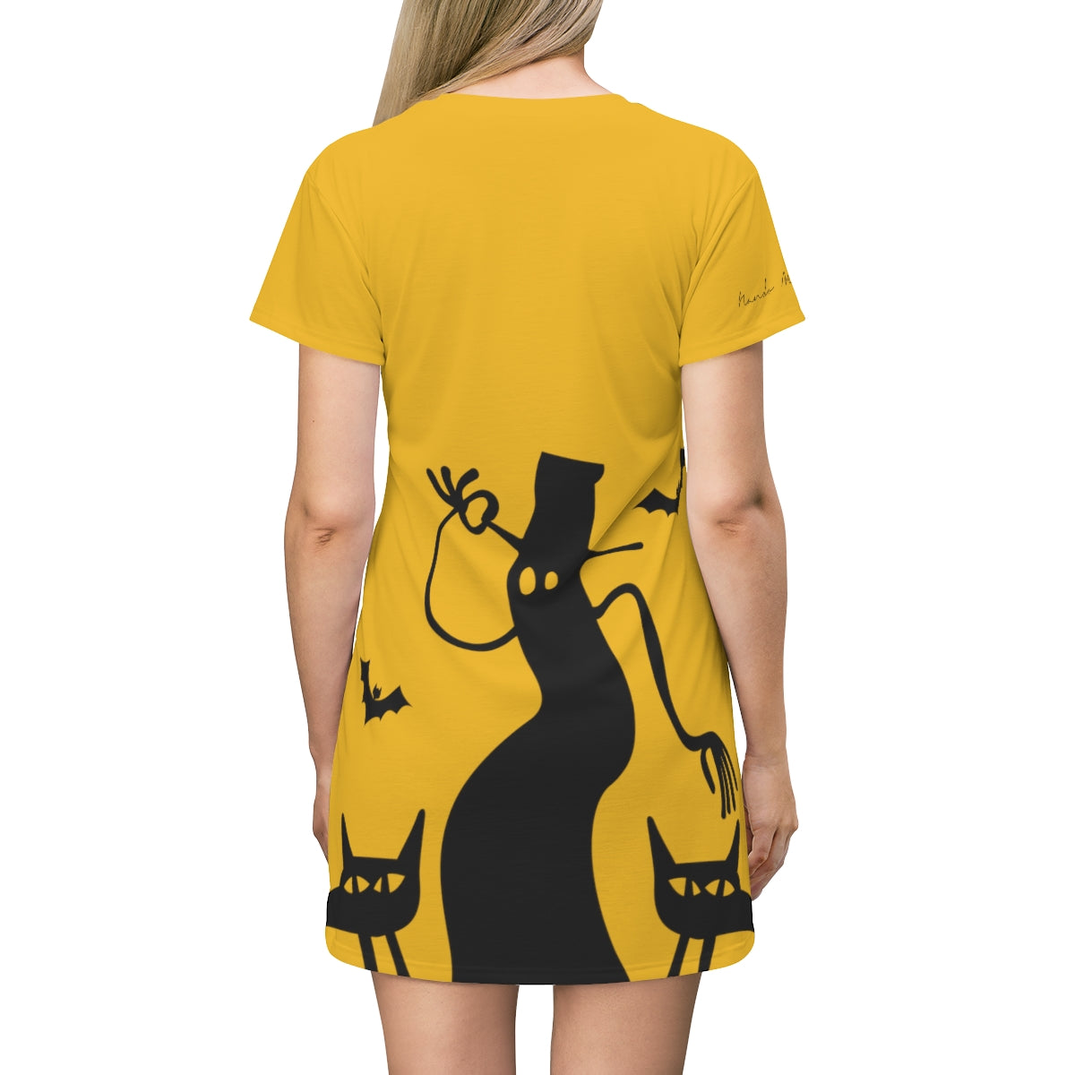 Shirtdress, Yellow Ghost Hat