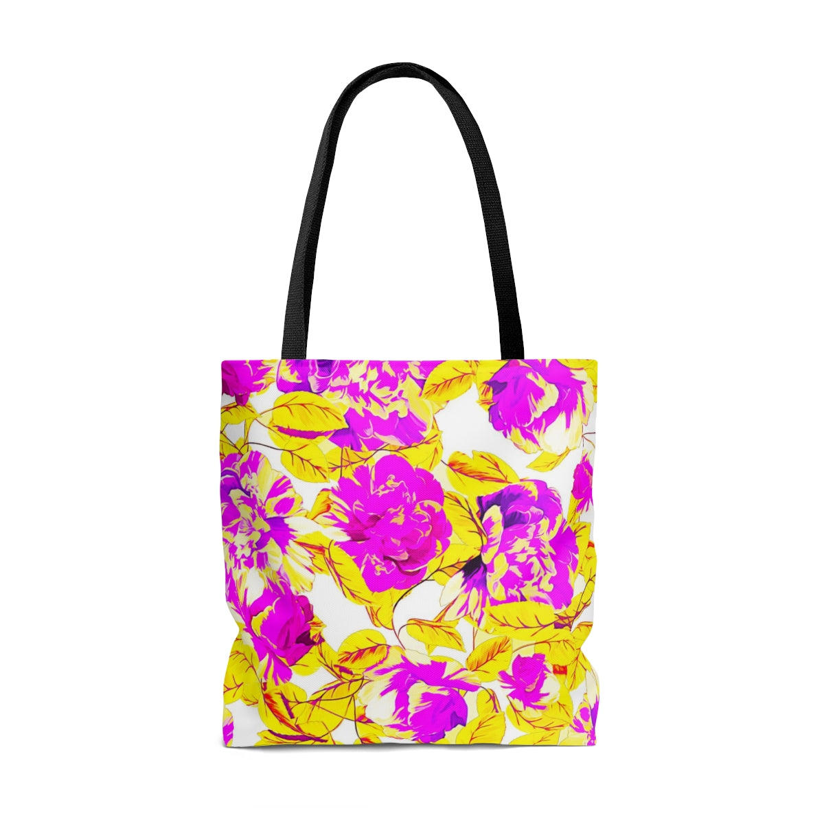 Tote Bag, Neon Garden