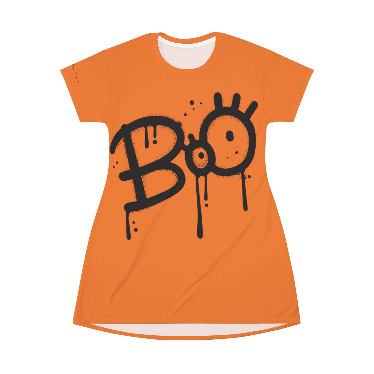 Shirtdress, Orange Boo-Bat